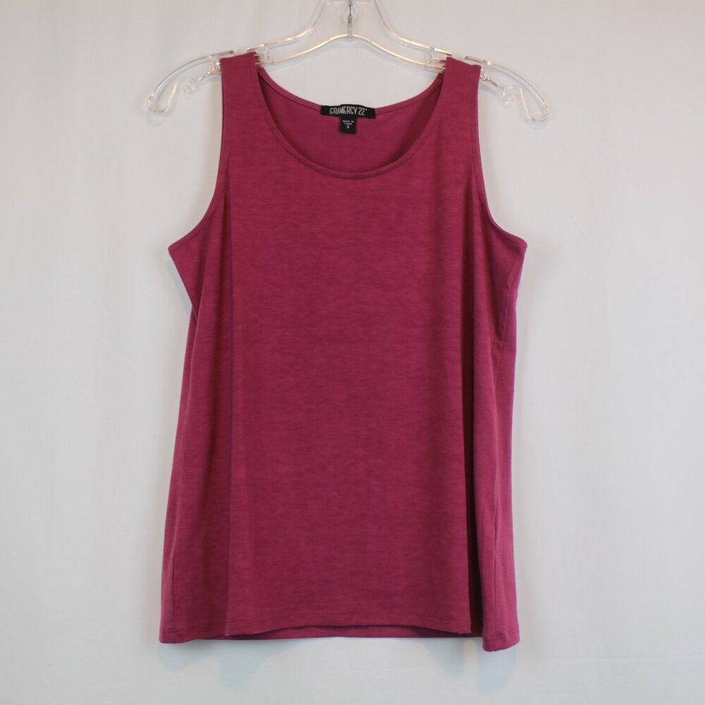 Gramercy 22 Sleeveless Tank Scoop Neckline Top